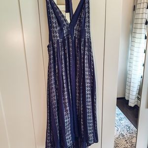 Lulu’s Navy Halter Dress